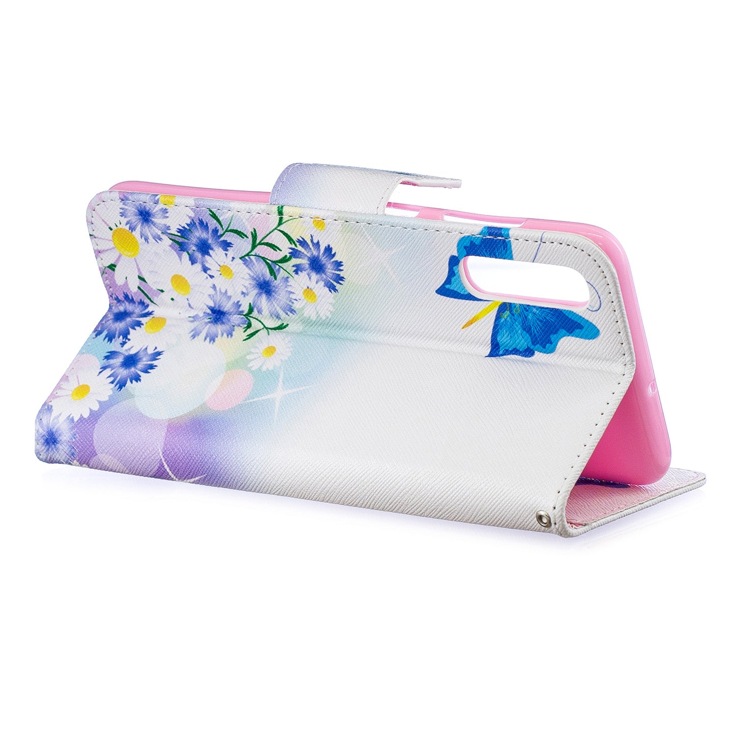Pattern Printing PU Leather Wallet Stand Flip Cover for Samsung Galaxy A70