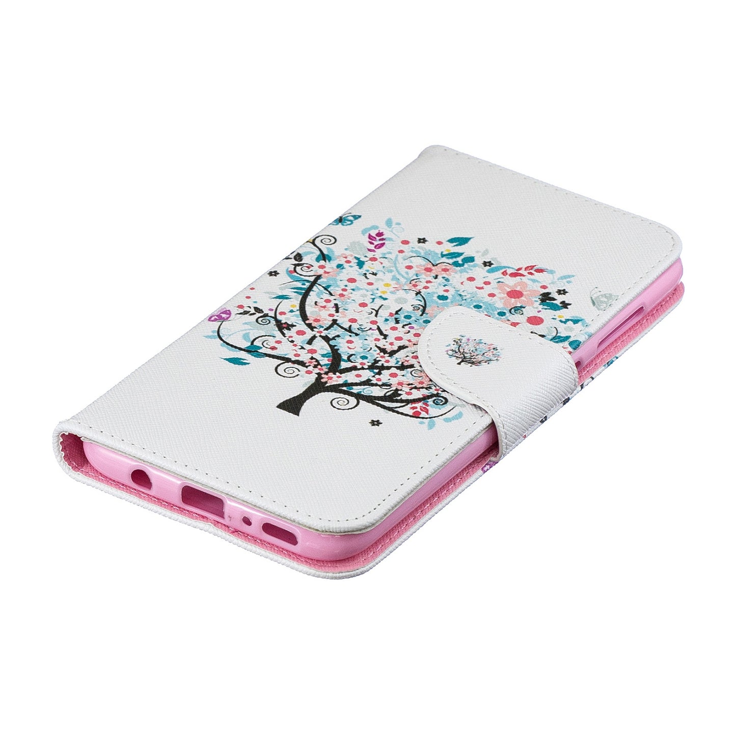 Pattern Printing PU Leather Wallet Stand Flip Cover for Samsung Galaxy A70