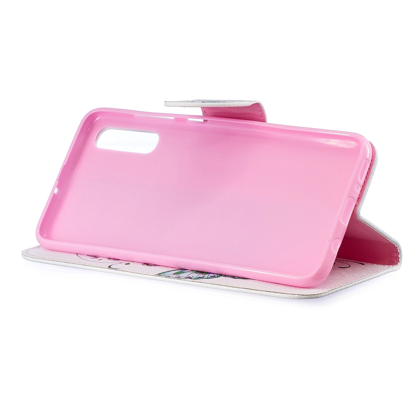 For Samsung Galaxy A70 Pattern Printing Leather Stand Wallet Case