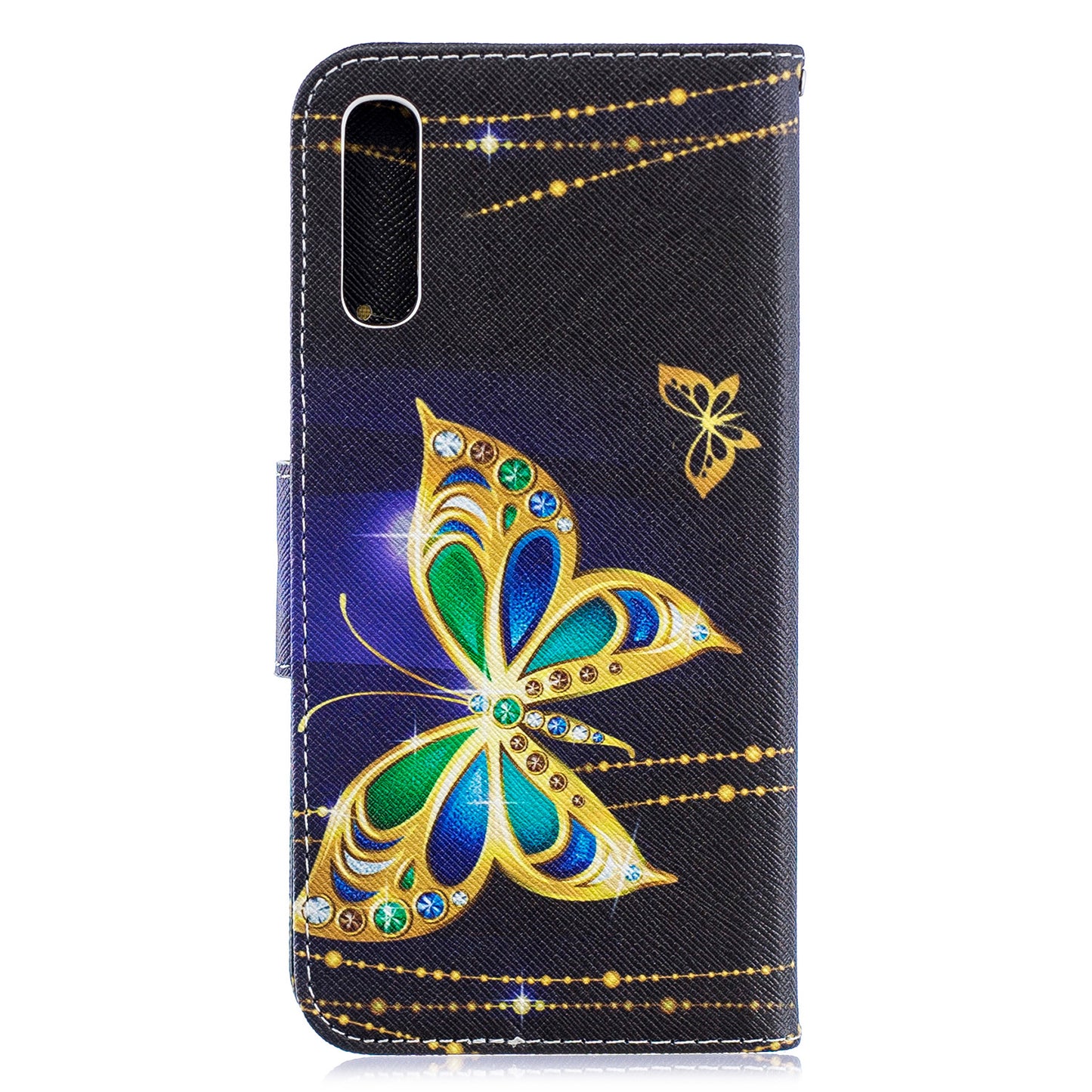 For Samsung Galaxy A70 Pattern Printing Leather Stand Wallet Case