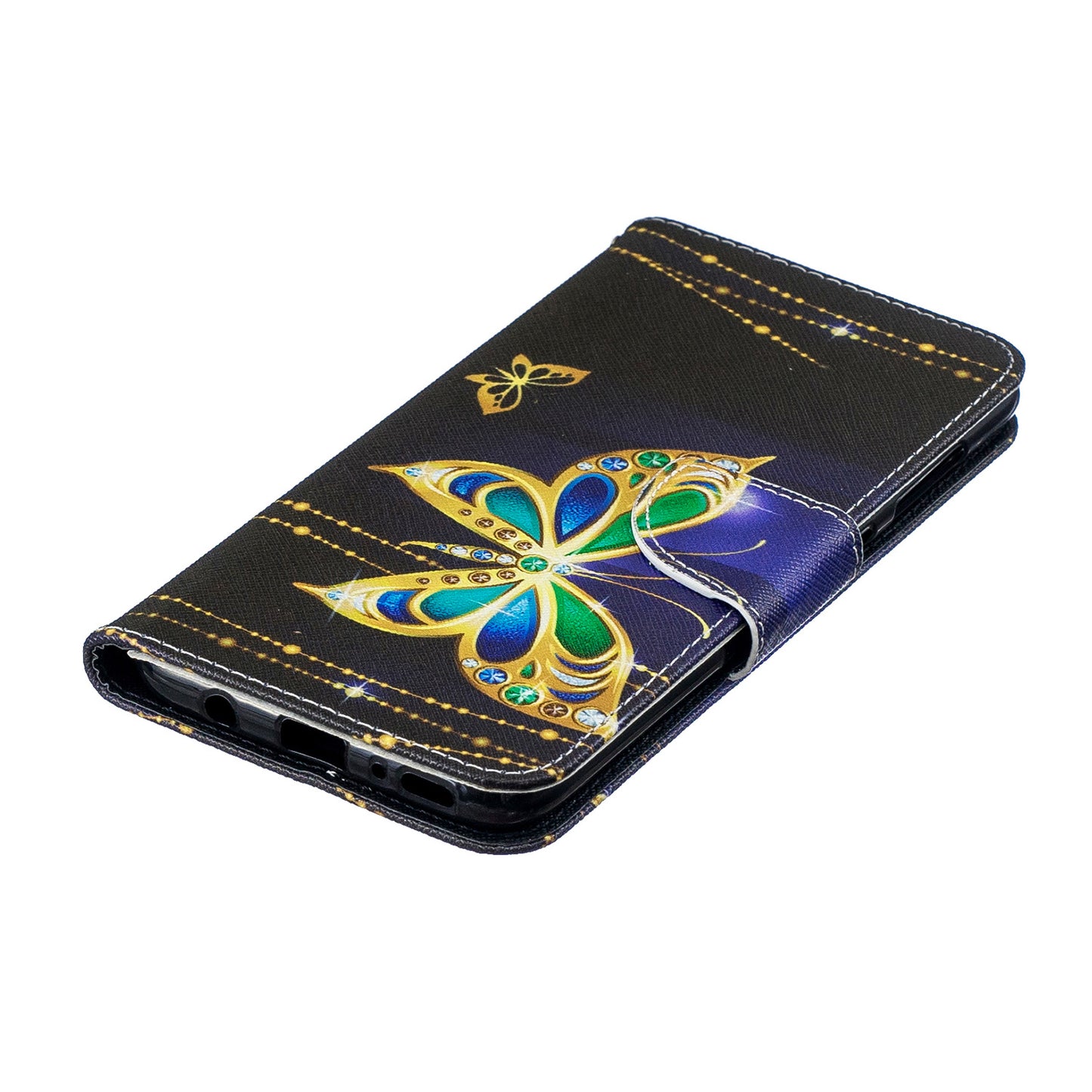 For Samsung Galaxy A70 Pattern Printing Leather Stand Wallet Case