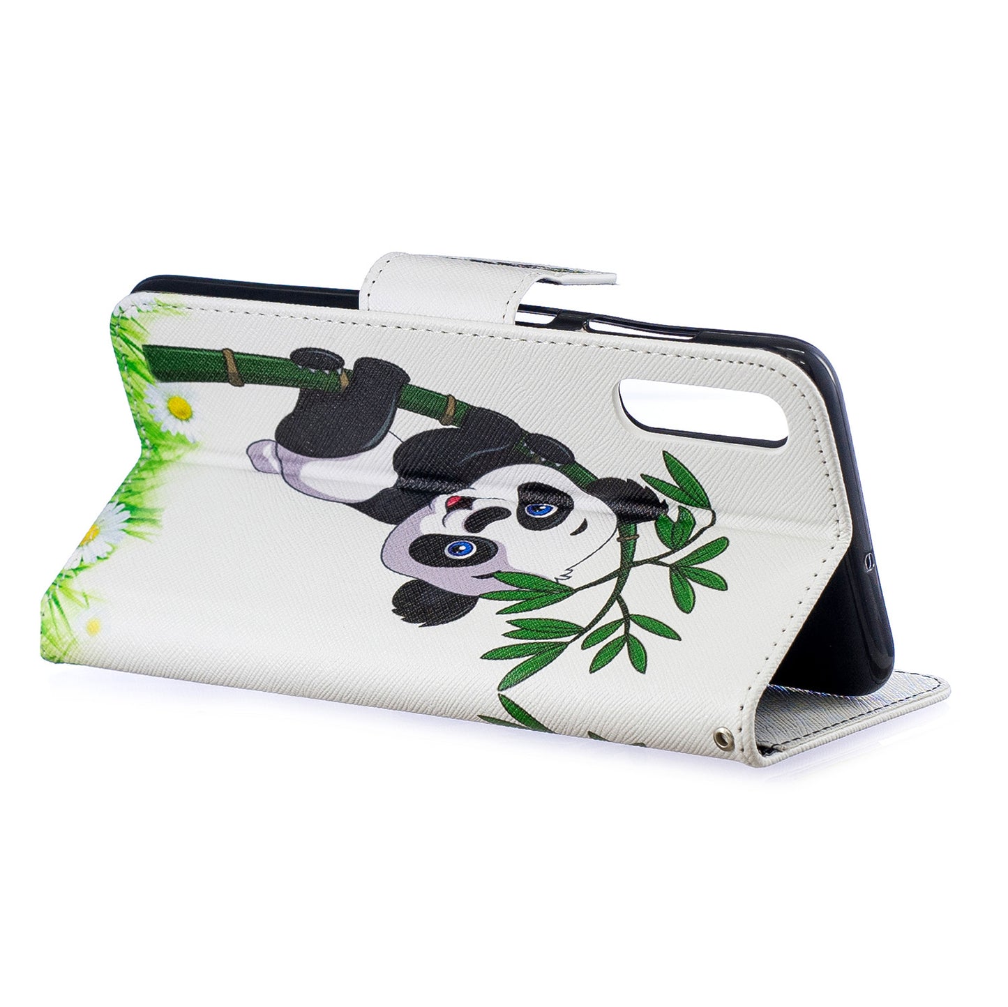 For Samsung Galaxy A70 Pattern Printing Leather Stand Wallet Case