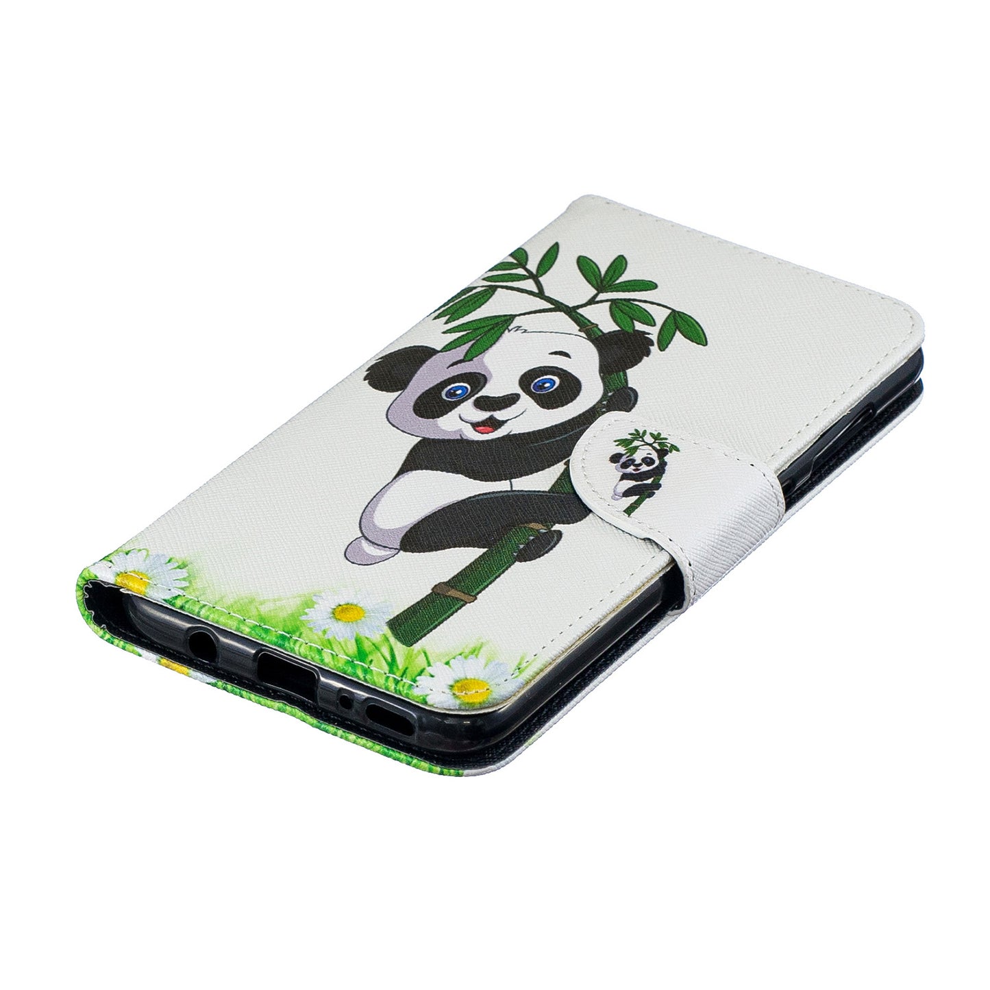 For Samsung Galaxy A70 Pattern Printing Leather Stand Wallet Case