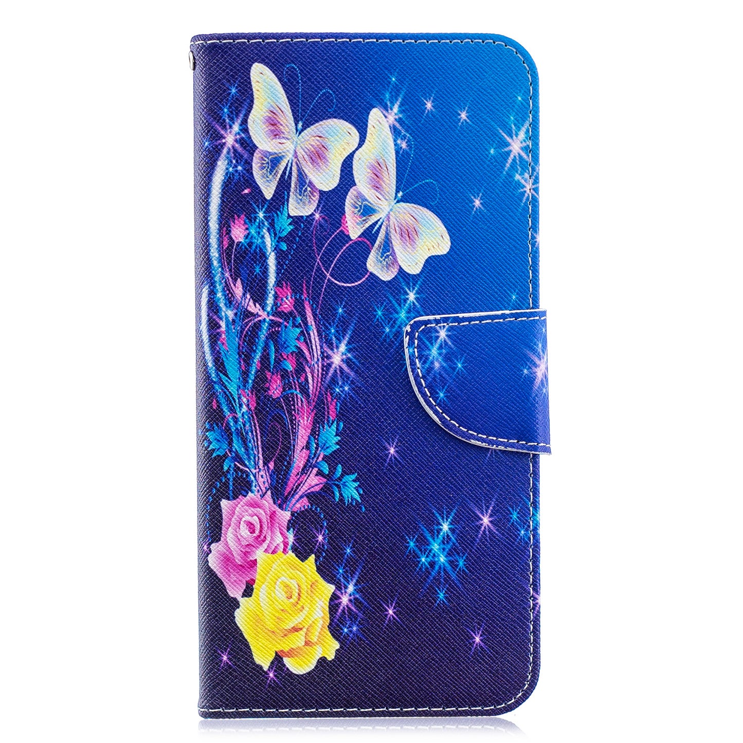 For Samsung Galaxy A70 Pattern Printing Leather Stand Wallet Case