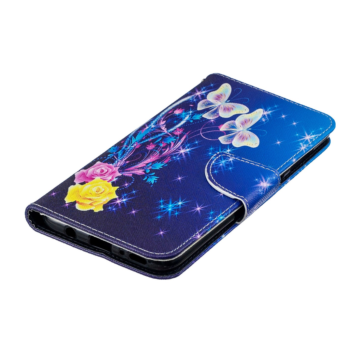 For Samsung Galaxy A70 Pattern Printing Leather Stand Wallet Case