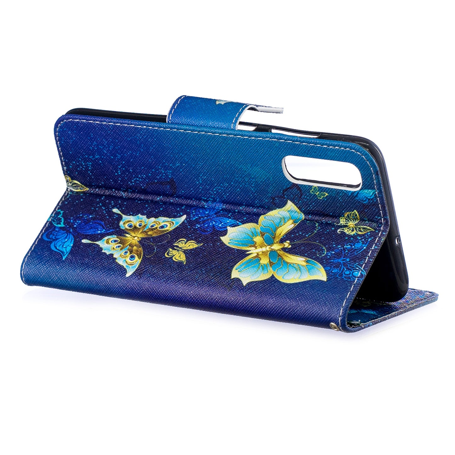 For Samsung Galaxy A70 Pattern Printing Leather Stand Wallet Case
