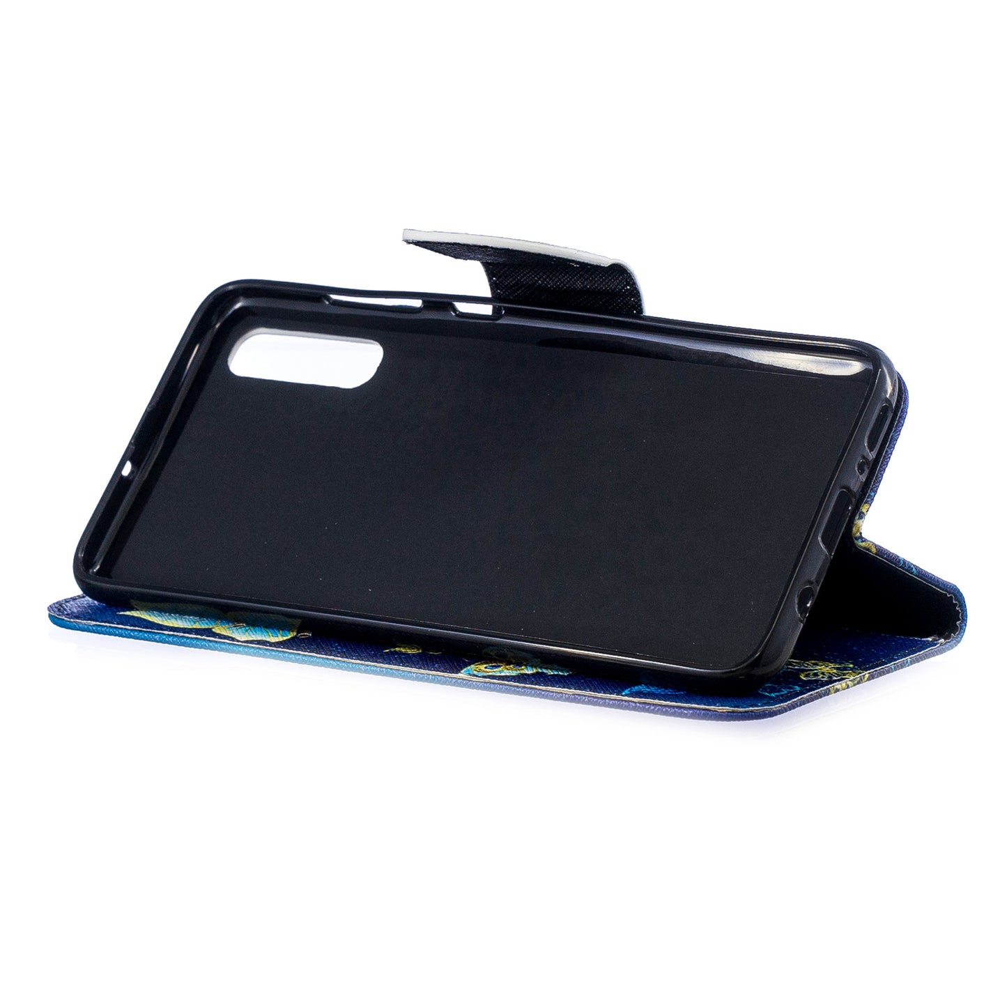 For Samsung Galaxy A70 Pattern Printing Leather Stand Wallet Case