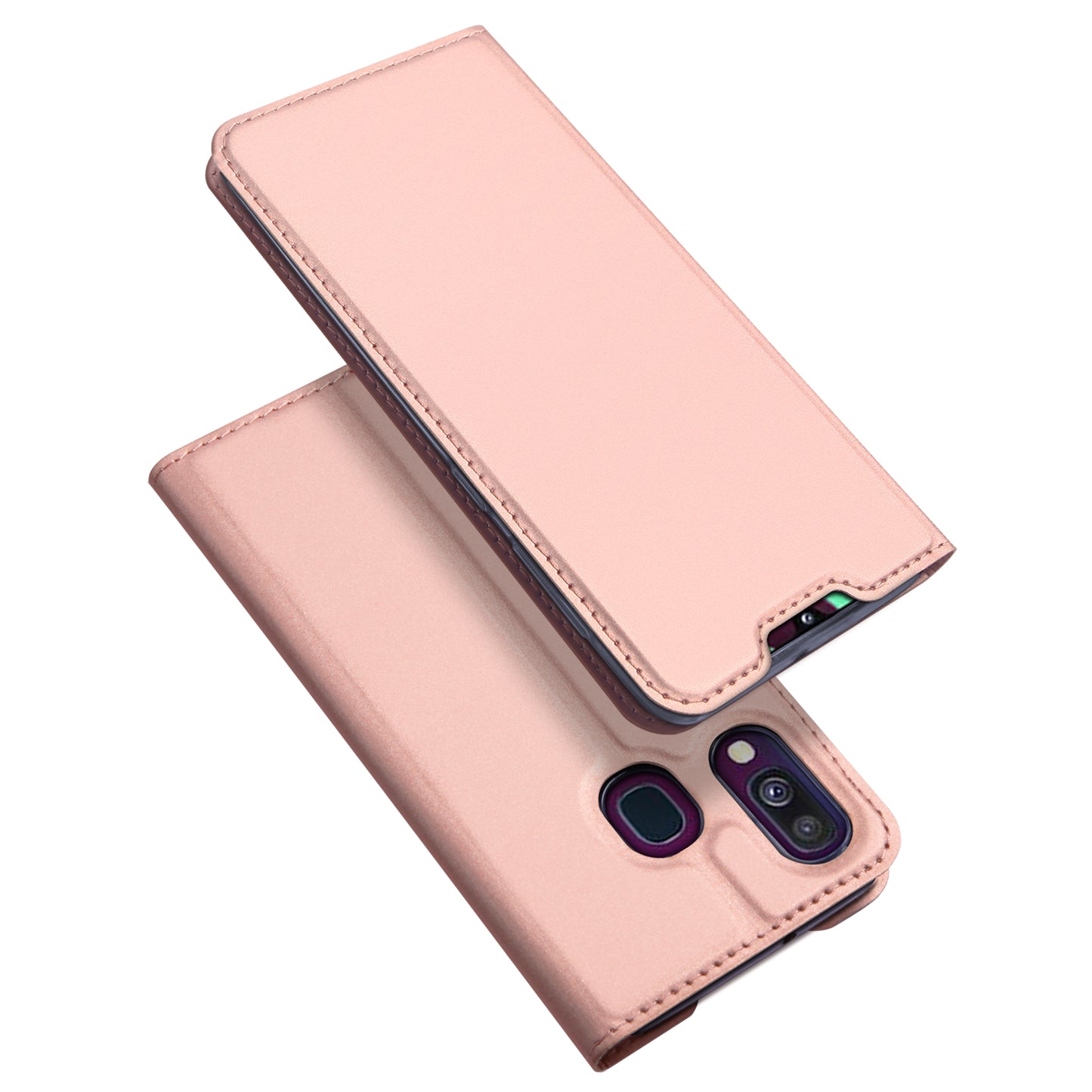 DUX DUCIS Skin Pro Series Foldable Supporting Stand Leather Flip Leather Phone Cover Case for Samsung Galaxy A40
