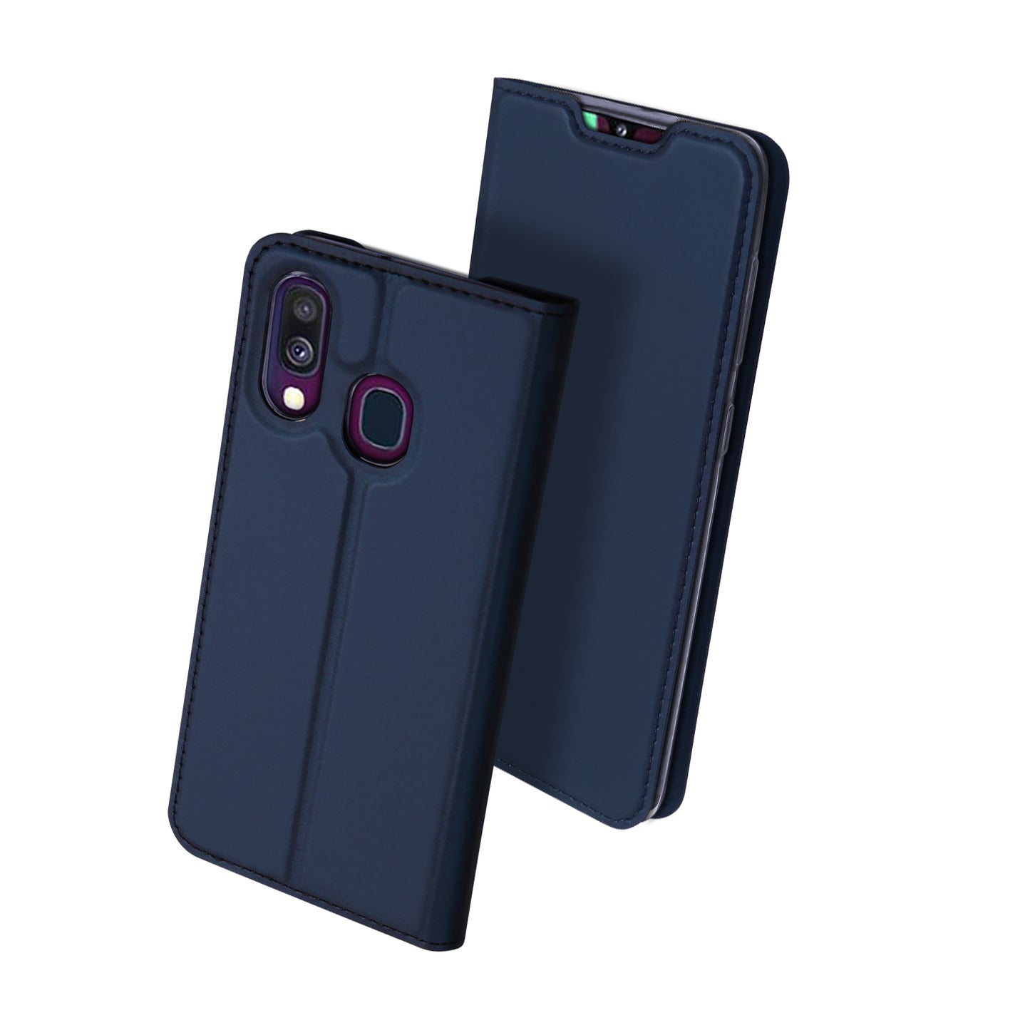 DUX DUCIS Skin Pro Series Foldable Supporting Stand Leather Flip Leather Phone Cover Case for Samsung Galaxy A40