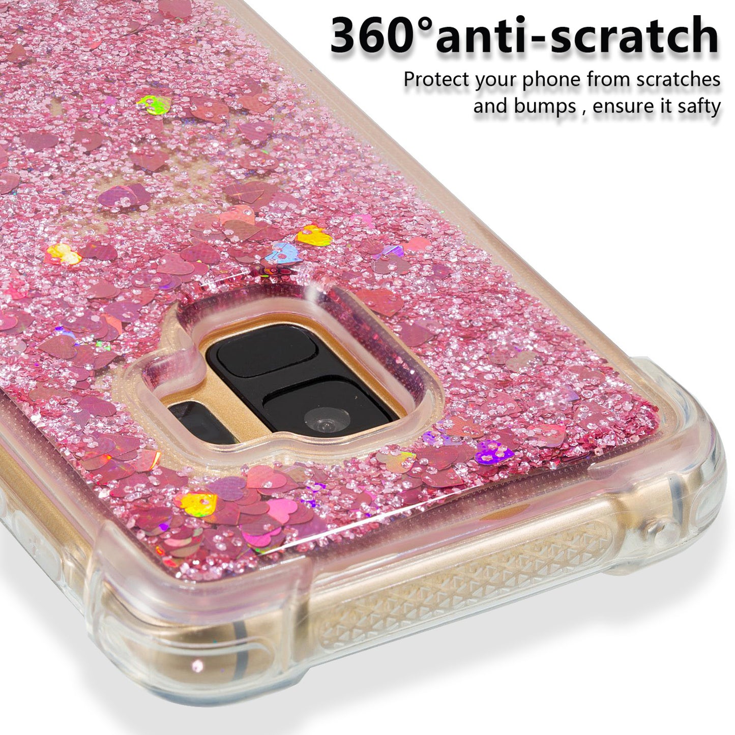 Dynamic Quicksand Shock-absorbing TPU Shell for Samsung Galaxy S9 SM-G960
