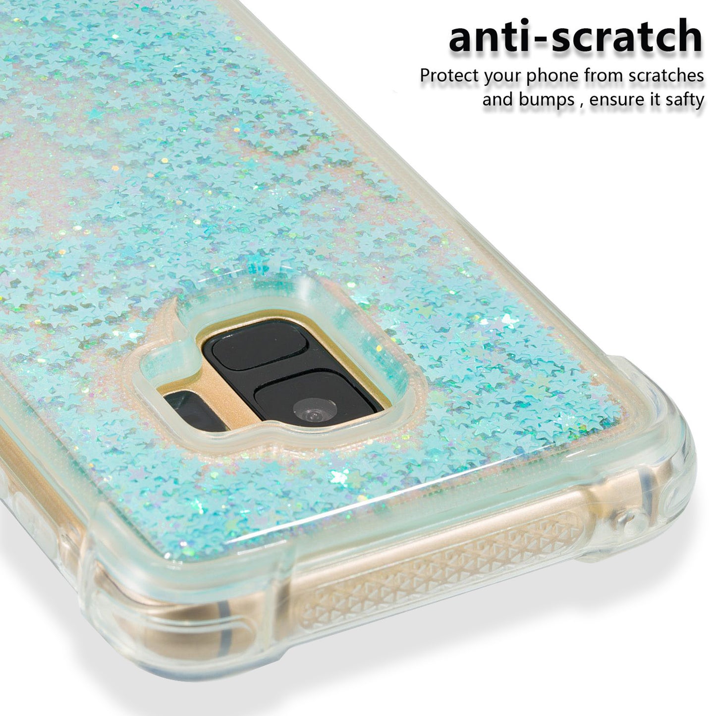 Dynamic Quicksand Shock-absorbing TPU Shell for Samsung Galaxy S9 SM-G960