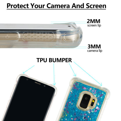 Dynamic Quicksand Shock-absorbing TPU Shell for Samsung Galaxy S9 SM-G960
