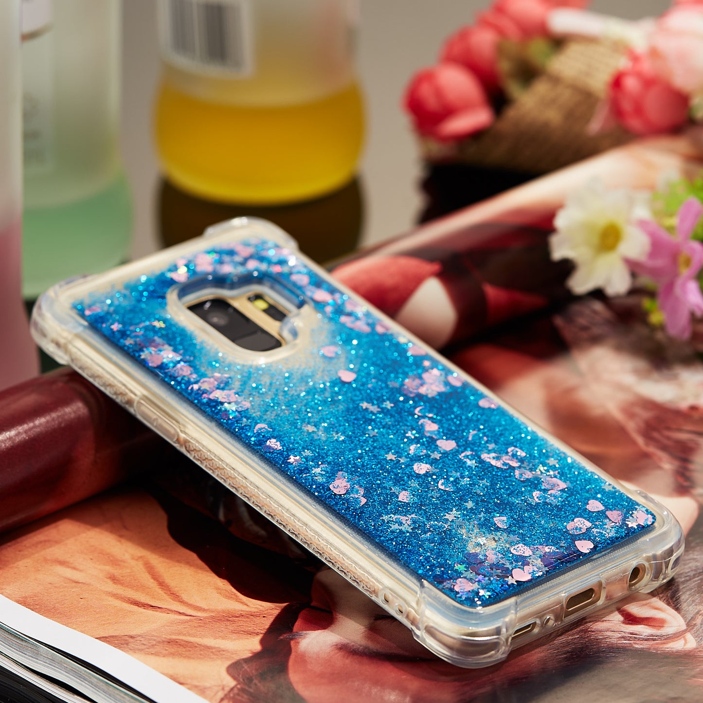 Dynamic Quicksand Shock-absorbing TPU Shell for Samsung Galaxy S9 SM-G960