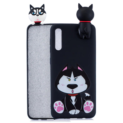[3D Animal Doll] Pattern Printing TPU Back Case for Samsung Galaxy A50 / A50s / A30s