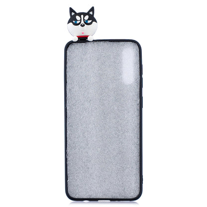[3D Animal Doll] Pattern Printing TPU Back Case for Samsung Galaxy A50 / A50s / A30s