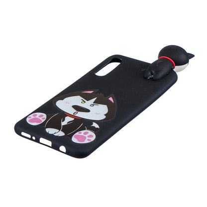 [3D Animal Doll] Pattern Printing TPU Back Case for Samsung Galaxy A50 / A50s / A30s