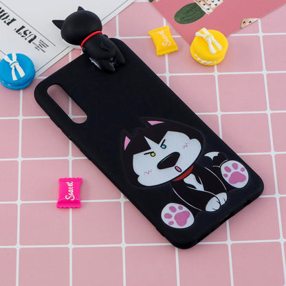 [3D Animal Doll] Pattern Printing TPU Back Case for Samsung Galaxy A50 / A50s / A30s