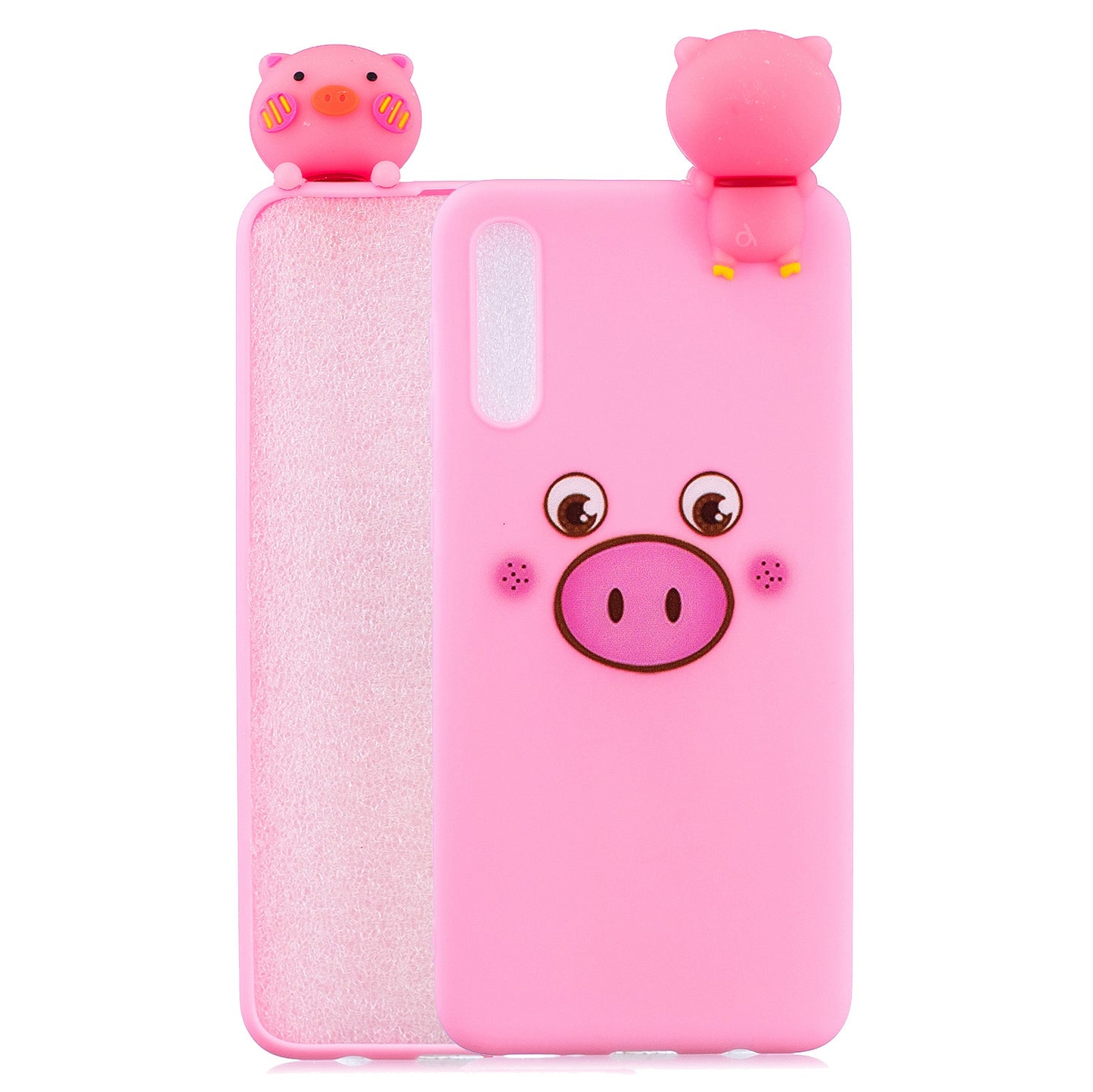 [3D Animal Doll] Pattern Printing TPU Back Case for Samsung Galaxy A50 / A50s / A30s