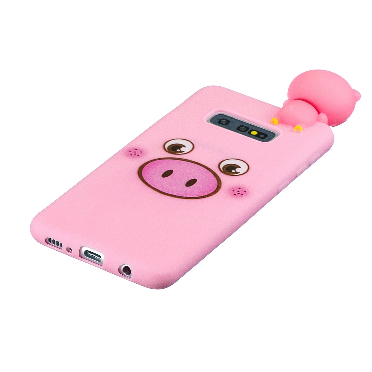 [3D Animal Doll] Pattern Printing TPU Gel Mobile Shell for Samsung Galaxy S10e