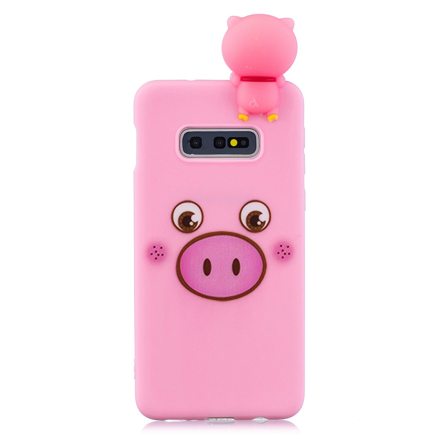 [3D Animal Doll] Pattern Printing TPU Gel Mobile Shell for Samsung Galaxy S10e