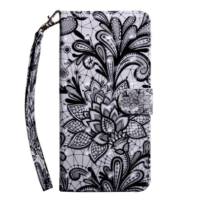 Light Spot Decor Patterned Leather Wallet Case for Samsung Galaxy A40