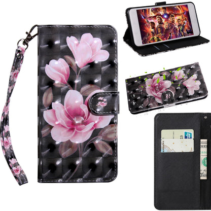 Light Spot Decor Patterned Leather Wallet Case for Samsung Galaxy A40