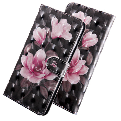 Light Spot Decor Patterned Leather Wallet Case for Samsung Galaxy A40