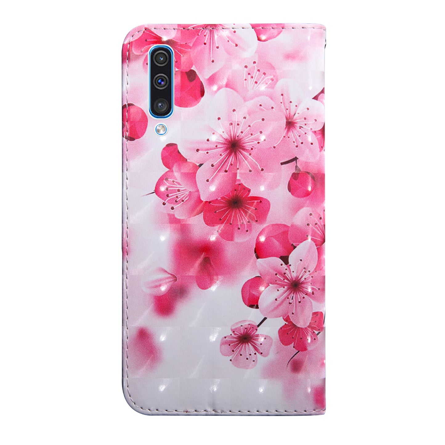 Pattern Printing Light Spot Decor Wallet Stand Leather Case for Samsung Galaxy A70
