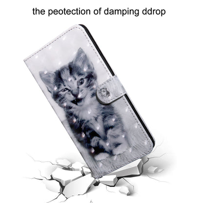 Pattern Printing Light Spot Decor Wallet Stand Leather Case for Samsung Galaxy A70