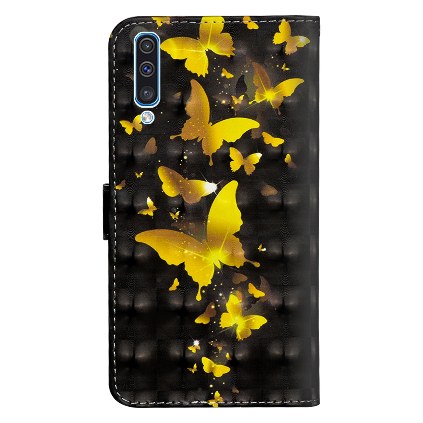 Light Spot Decor Patterned Leather Wallet Case for Samsung Galaxy A50 / A50s / A30s