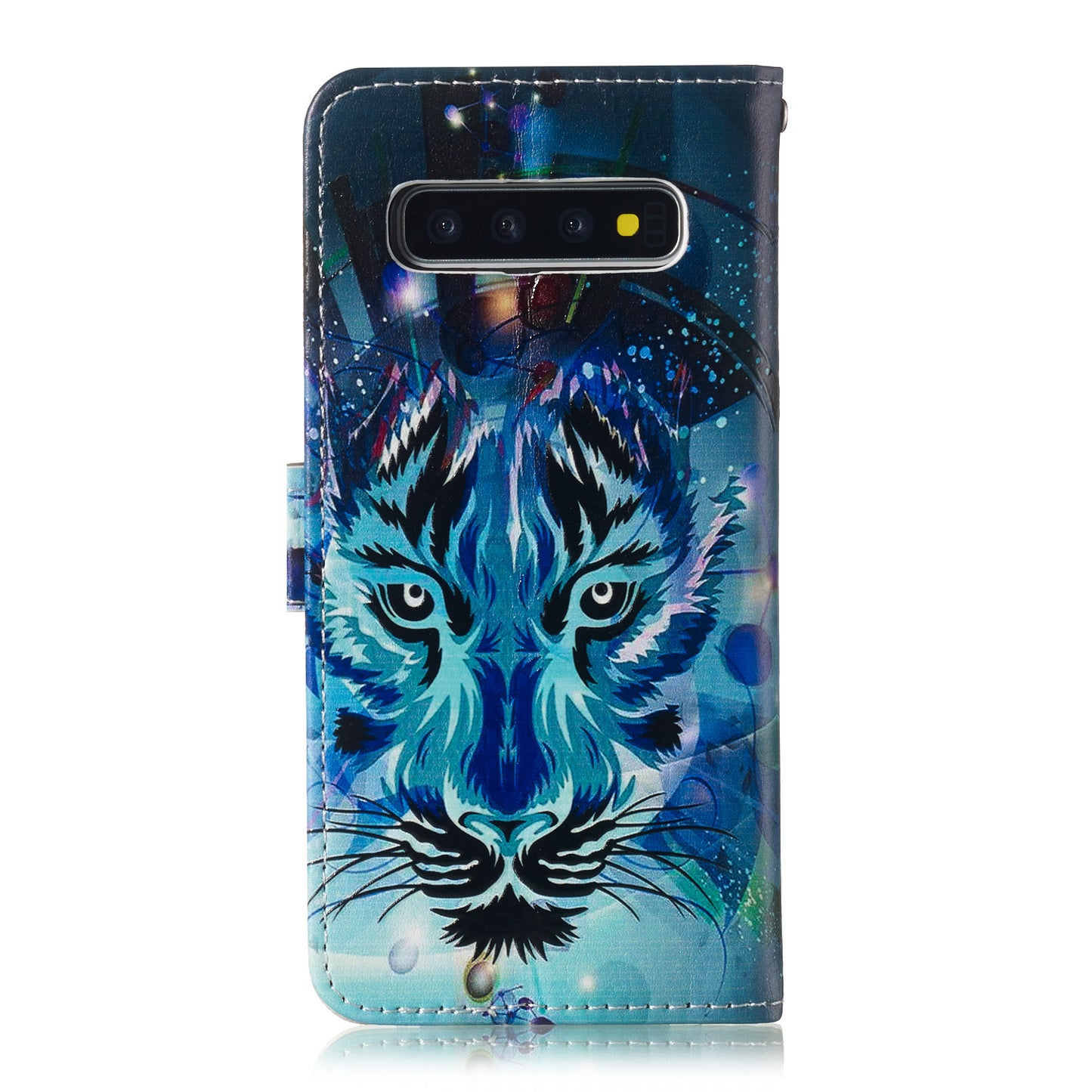 For Samsung Galaxy S10 Embossment Patterned Leather Wallet Phone Cover