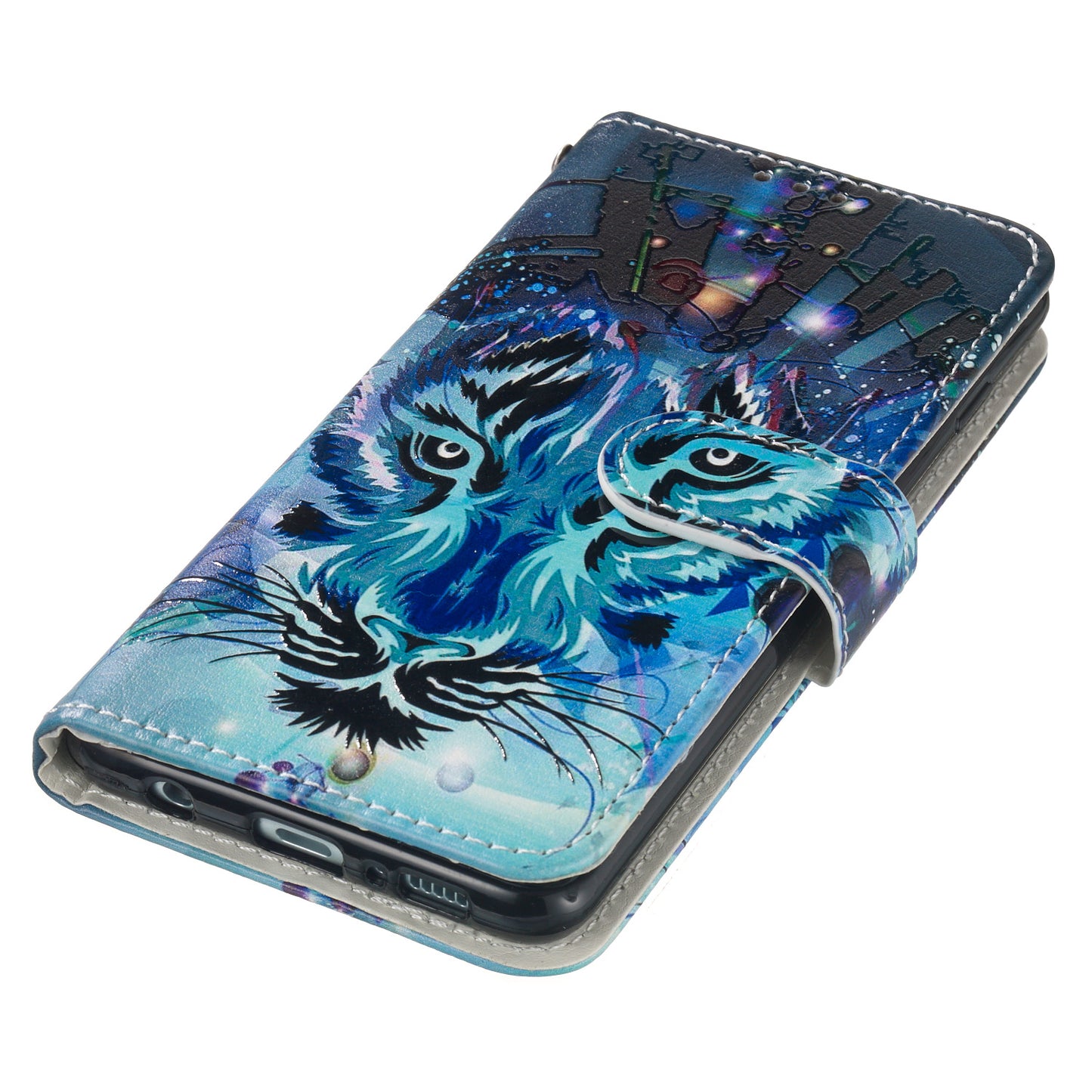 For Samsung Galaxy S10 Embossment Patterned Leather Wallet Phone Cover