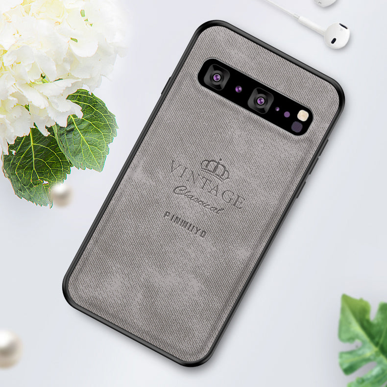 PINWUYO Honorable Series PU Leather Coated PC + TPU Hybrid Case for Samsung Galaxy S10 5G