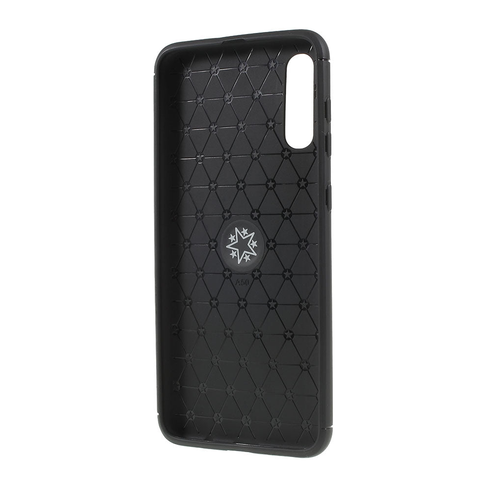 For Samsung Galaxy A50 / A50s / A30s Soft TPU Phone Case with Ring Holder Magnetic Kickstand