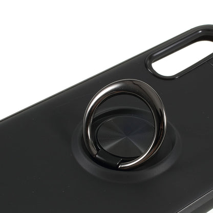 For Samsung Galaxy A50 / A50s / A30s Soft TPU Phone Case with Ring Holder Magnetic Kickstand