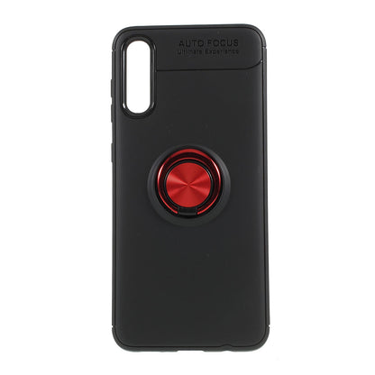 For Samsung Galaxy A50 / A50s / A30s Soft TPU Phone Case with Ring Holder Magnetic Kickstand