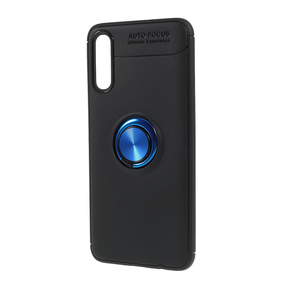 For Samsung Galaxy A50 / A50s / A30s Soft TPU Phone Case with Ring Holder Magnetic Kickstand