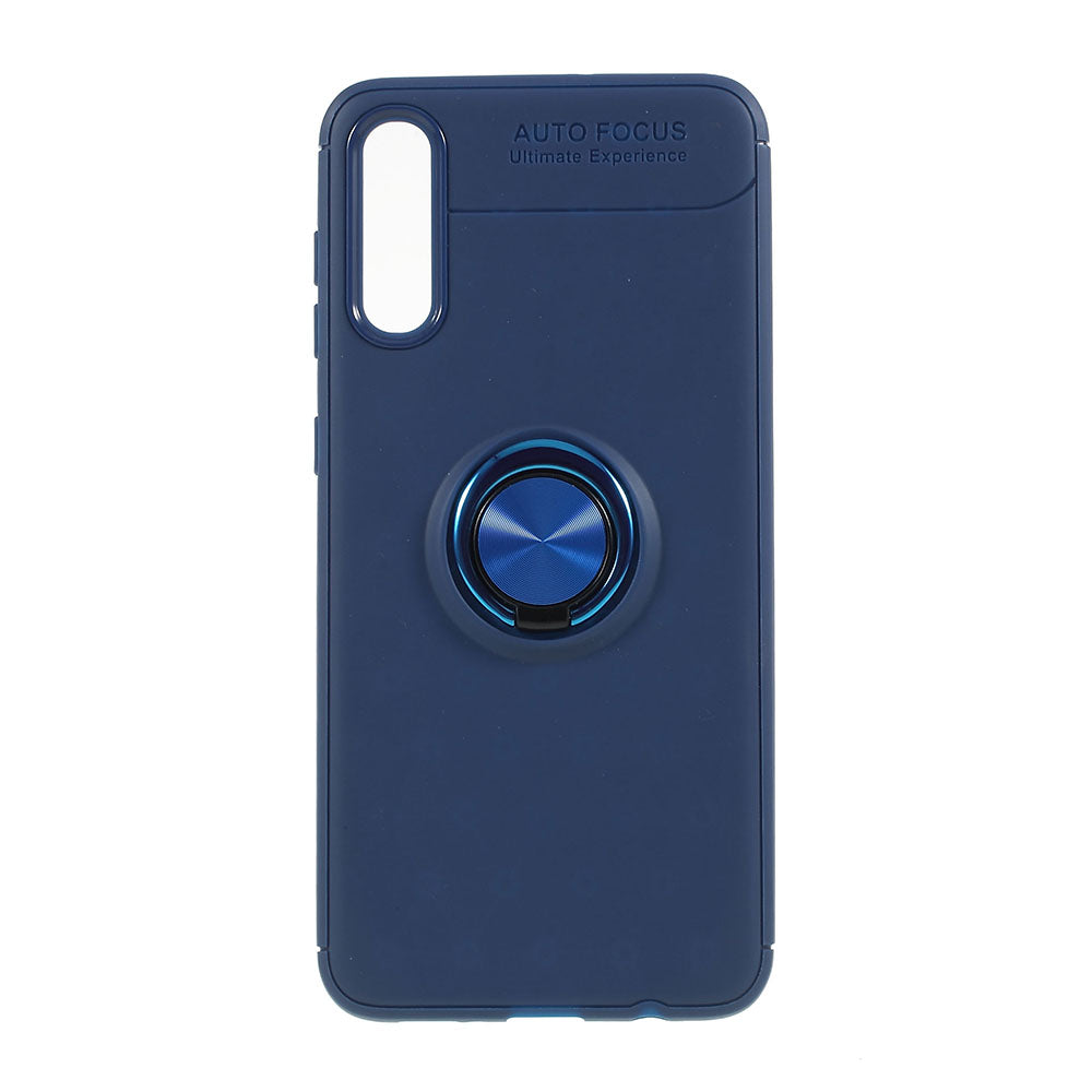 For Samsung Galaxy A50 / A50s / A30s Soft TPU Phone Case with Ring Holder Magnetic Kickstand