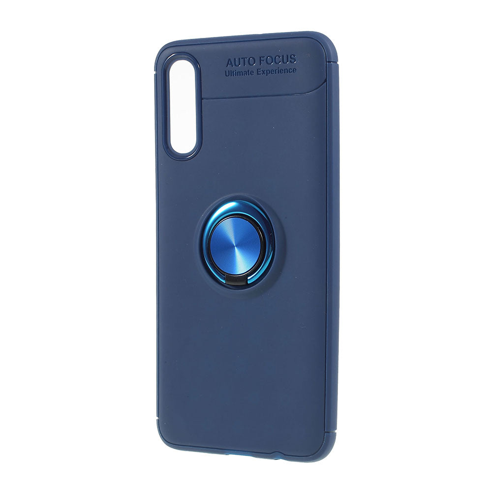 For Samsung Galaxy A50 / A50s / A30s Soft TPU Phone Case with Ring Holder Magnetic Kickstand
