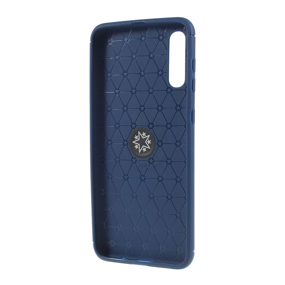 For Samsung Galaxy A50 / A50s / A30s Soft TPU Phone Case with Ring Holder Magnetic Kickstand