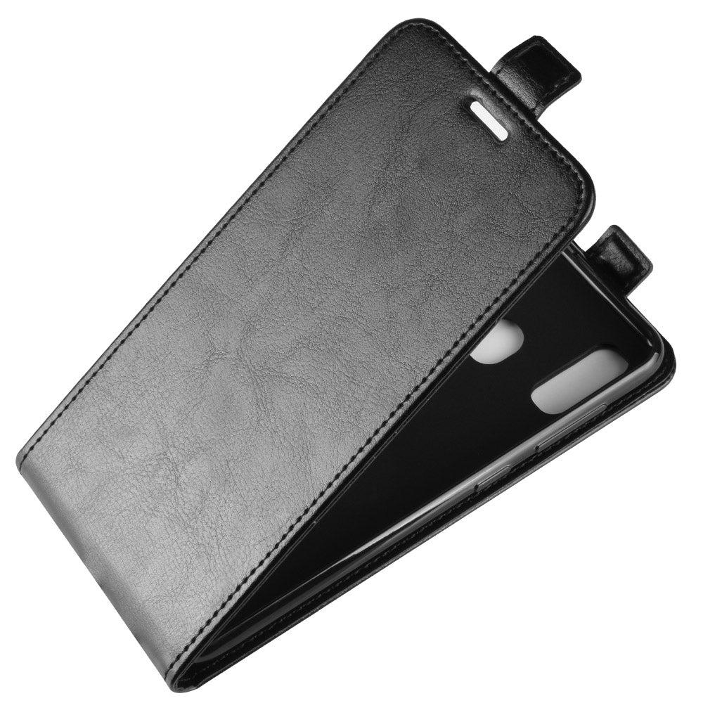 Crazy Horse Vertical Flip Leather Protective Case for Samsung Galaxy A40