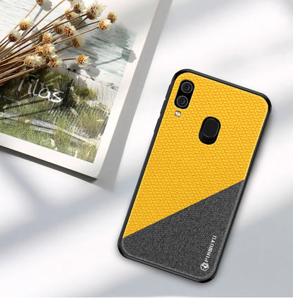 PINWUYO Honor Series PU Leather Coated TPU Cover for Samsung Galaxy A40