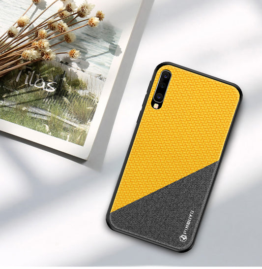 PINWUYO Honor Series PU Leather Coated TPU Cover for Samsung Galaxy A70