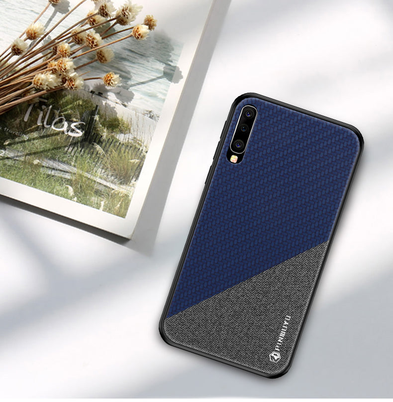 PINWUYO Honor Series PU Leather Coated TPU Cover for Samsung Galaxy A50 / A50s / A30s