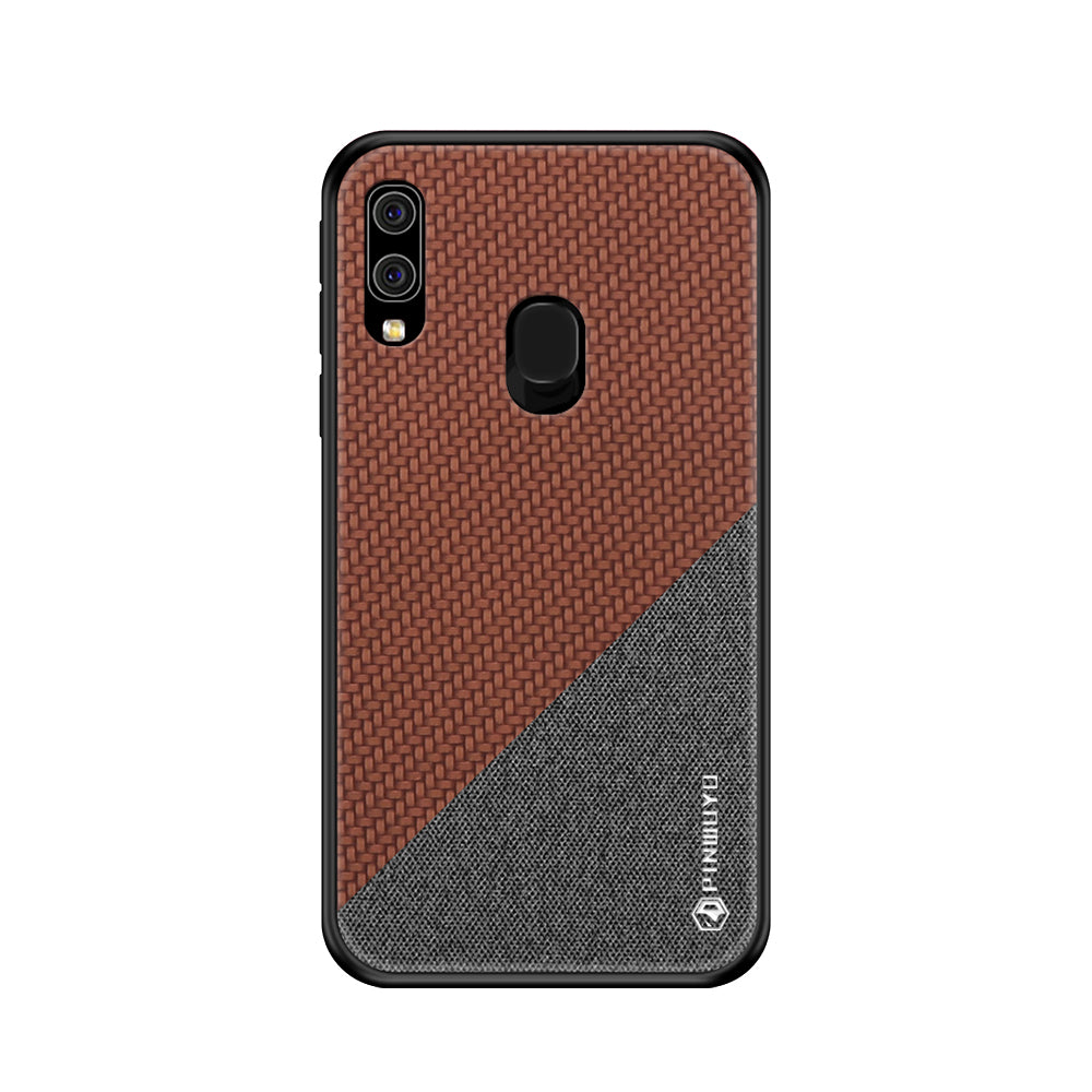 PINWUYO Honor Series PU Leather Coated TPU Cover for Samsung Galaxy A30 / A20