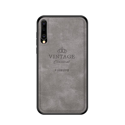 PINWUYO Honorable Series PU Leather Coated PC + TPU Hybrid Case for Samsung Galaxy A50 / A50s / A30s
