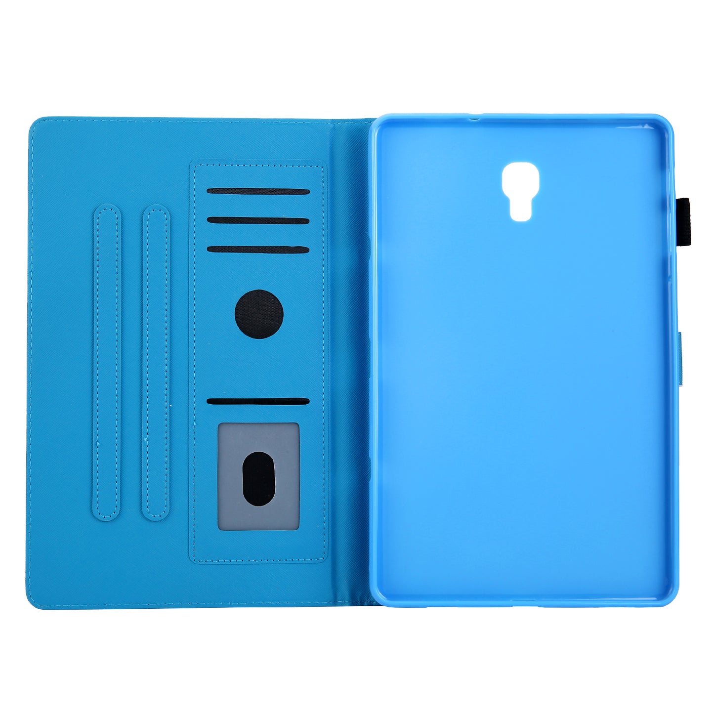 Animal Series Patterned Leather Card Holder Case for Samsung Galaxy Tab A 10.5 (2018) T590 T595 T597