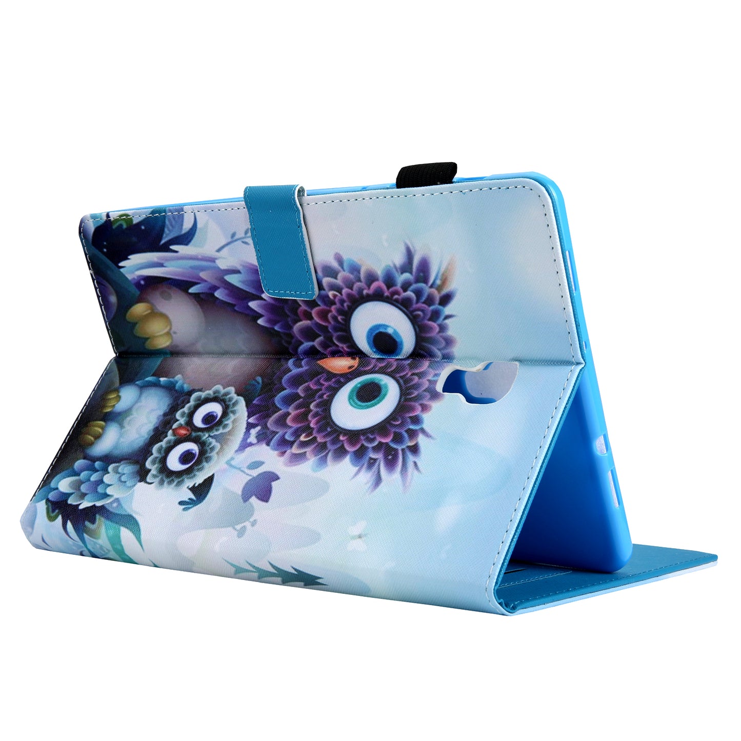 Animal Series Patterned Leather Card Holder Case for Samsung Galaxy Tab A 10.5 (2018) T590 T595 T597
