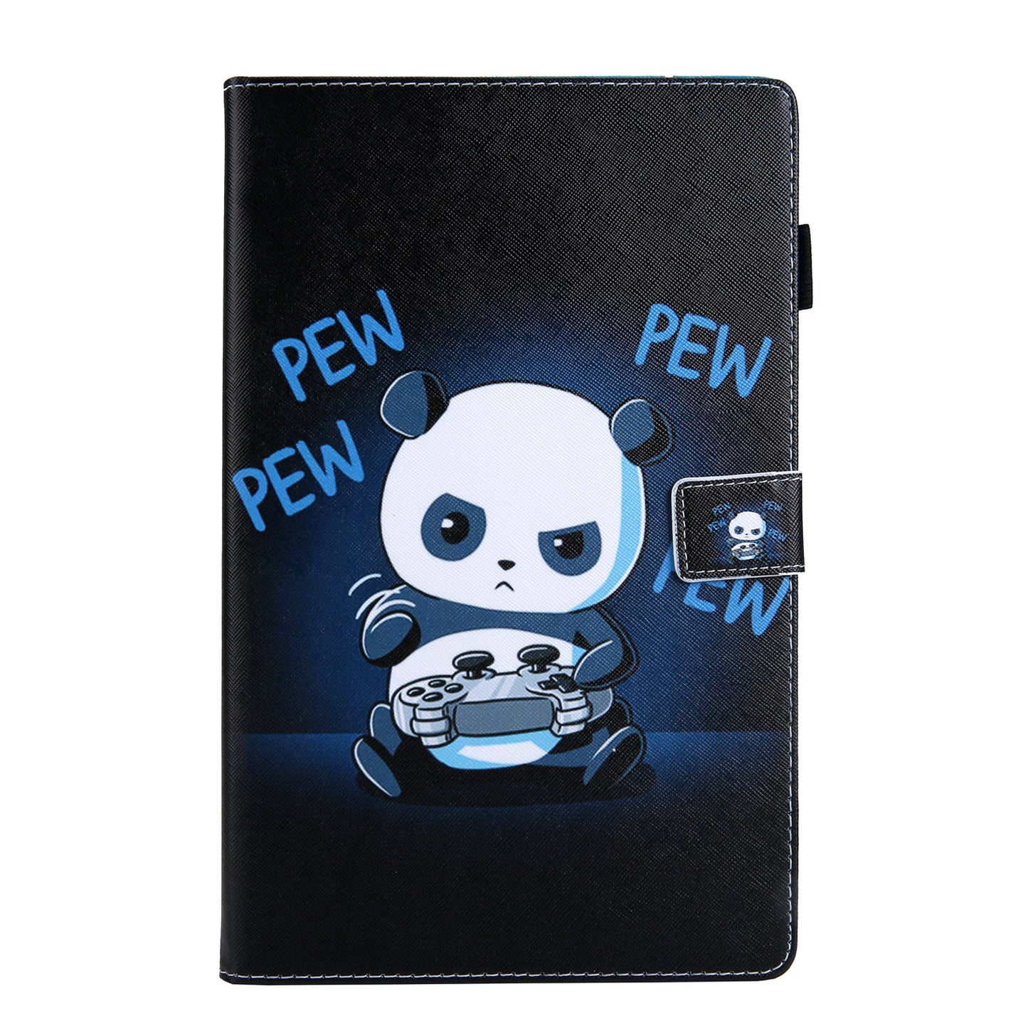 Animal Series Patterned Leather Card Holder Case for Samsung Galaxy Tab A 10.5 (2018) T590 T595 T597