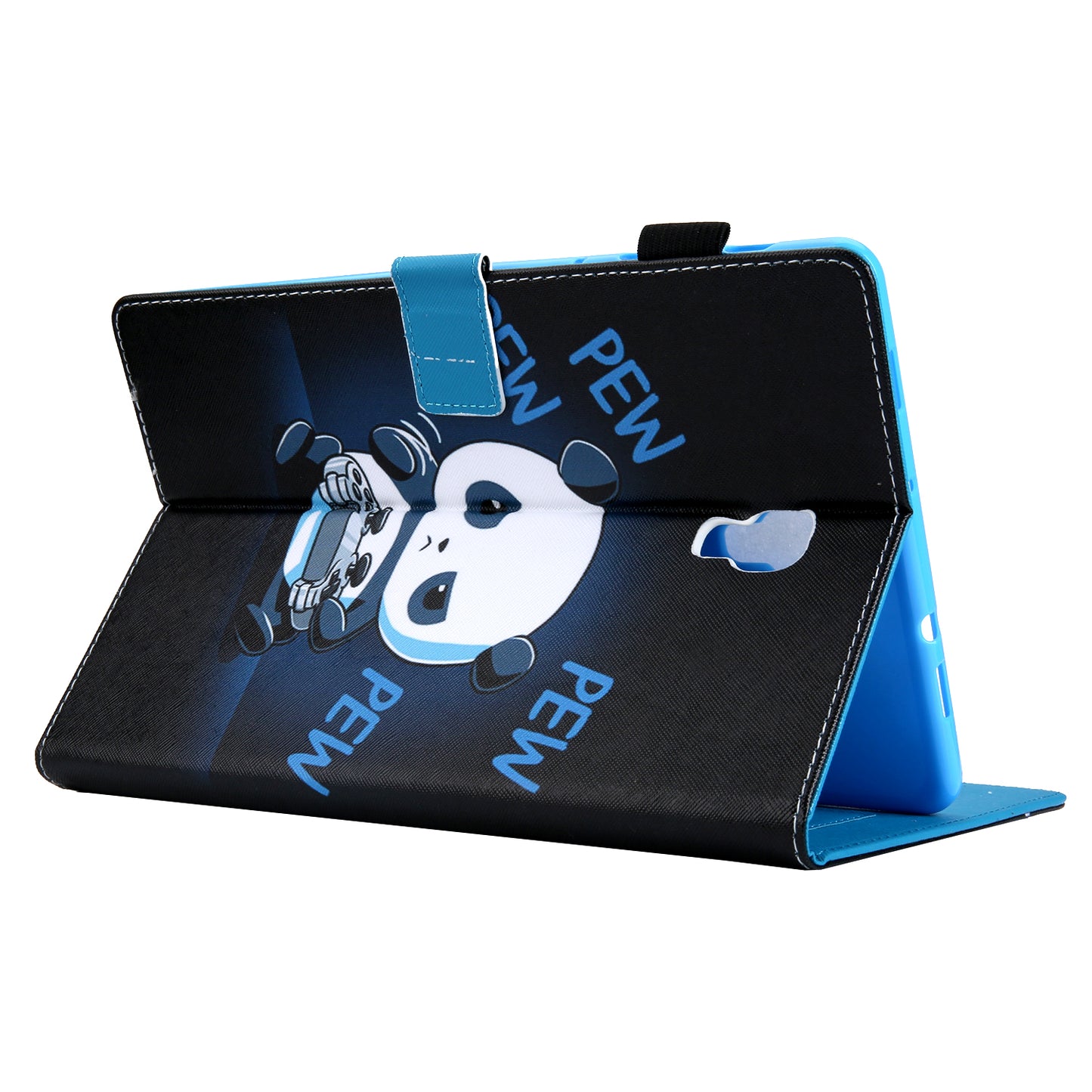 Animal Series Patterned Leather Card Holder Case for Samsung Galaxy Tab A 10.5 (2018) T590 T595 T597